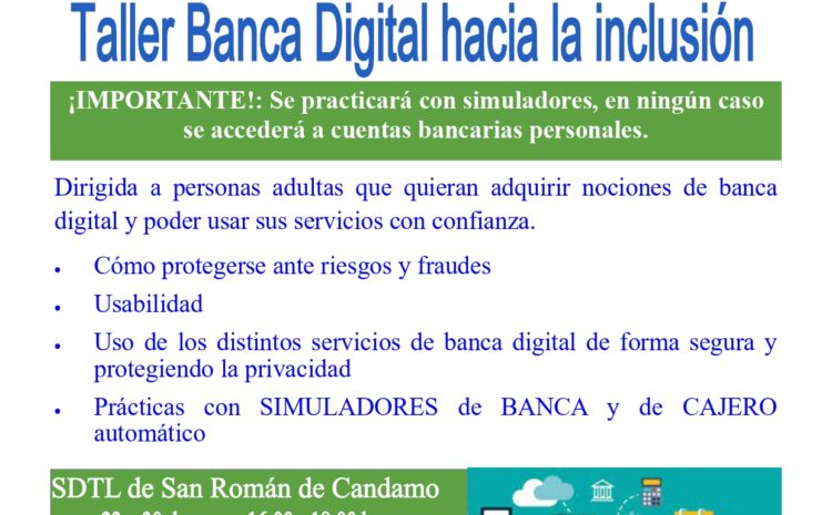  TALLER BANCA DIGITAL HACIA LA INCLUSIÓN